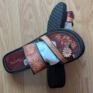 Rocio Leather Huaraches